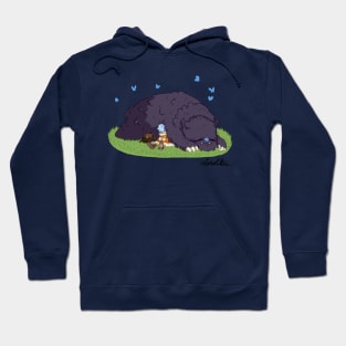 Rhizzo and Jhin Napping Hoodie